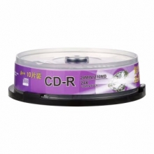 紫光（UNIS）CD-R光盘 钻石系列 8CM(3寸) 24速 10片
